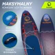 Надувная SUP-доска 4Fizjo TSUNAMI 350 см T05, разноцветная