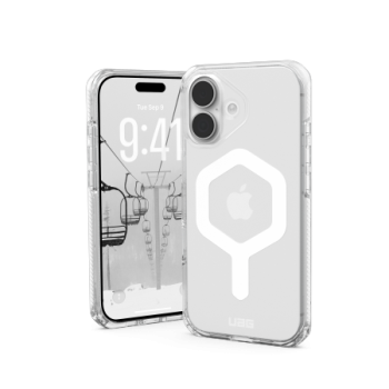 UAG Plyo MagSafe aizsargmaciņš iPhone 17 – caurspīdīgs un balts | Phone Case Cover