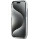 DKNY iPhone 15 Plus / 14 Plus vāciņš IML Checkered Mono Pattern, melns
