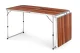 Складной туристический стол MultiGarden GB030-180 WODERN, 180x60 см, коричневый