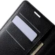 Huawei P10 2017 (VTR-L29) Litchi Texture Wallet Leather Mobile Phone Cover Case, Black | Чехол Кошелёк...