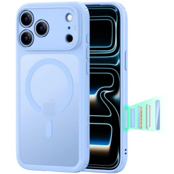 Чехол ESR Classic Hybrid MagSafe для iPhone 18 Pro / 17 Pro, светло-синий