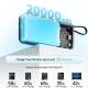 Внешний аккумулятор Cuktech 55W 20000mAh Встроенный кабель - Белый