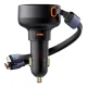 АЗУ Baseus Enjoyment Pro 60W с вытяжным кабелем USB-C/Lightning черное