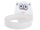 Wall-Mounted Hair Dryer Holder, White