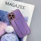 Vāciņš iPhone 13 Pro ar atlokāmu statīvu New Kickstand Case, violets