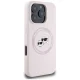 Karl Lagerfeld силиконовый чехол Double Heads and Circle MagSafe для iPhone 16 Pro Max,...