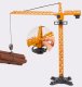 Rotating Construction Crane Toy Set 50 Pieces + Surprise Vehicle