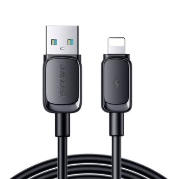 Joyroom S-AL012A14 USB uz Lightning kabelis, 2.4A, 1.2m, melns