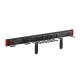 Maclean MC-179 Wall Tool Organizer, Steel, 1222 mm, Black