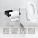 Держатель из нержавеющей стали для туалетной бумаги, Чёрный | Toilet...