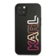 Karl Lagerfeld Multipink Brand vāciņš iPhone 13 mini, melns