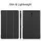 Samsung Galaxy Tab A 10.5 (SM-T590 T595) Trifold Stand PU Leather Hard Protective Cover Case, Black | Planšetes...
