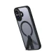 Чехол Hybrid Armor X для iPhone 17 с поддержкой MagSafe и подставкой, черный