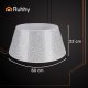 Christmas Tree Stand Cover Ruhhy 60x22cm, White/Silver