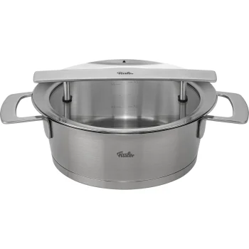 Fissler Phi Collection Casserole Pot with Glass Lid 20 cm, 2.3 L