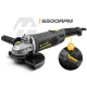 Leņķa slīpmašīna 2000W 230mm ar pakāpenisko palaišanu Humberg Hm-413
