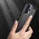 Чехол для Realme 9 Pro Carbon Case, гибкая TPU накладка, черный