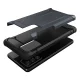 Samsung Galaxy A56 ( SM-A566B / DS ) Armor Guard Plastic + TPU Hybrid Case Cover, Black | Чехол Кейс...
