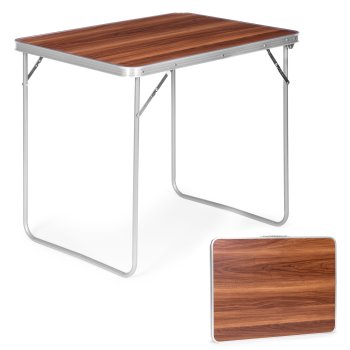 Складной туристический стол MultiGarden GMFC-FY8060 WODERN 80x60 см, коричневый