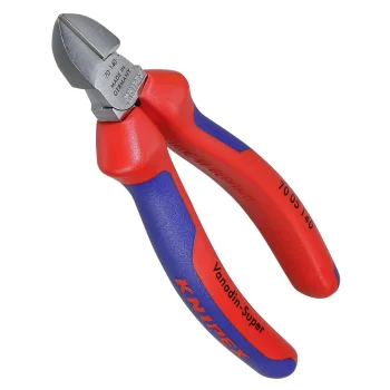 KNIPEX 70 05 140 Chrome Diagonal Cutters, 140 mm