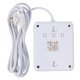 Maclean MCE388 W pagarinātājs, 2 ligzdas, 3x USB, 2500W, 3m, balts