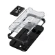 Vāciņš Crystal Ring Case ar turētāju priekš iPhone 13 mini, melns