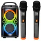 Беспроводной Bluetooth-динамик 06401 с FM-радио, USB, AUX, Караоке и функцией...