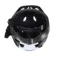 Ikonka Rallex velosipēdista ķivere, L (58-62 cm), melna/balta