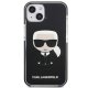 Apple iPhone 13 mini 5.4\" Karl Lagerfeld Iconik Karl Case Cover (KLHCP13STPEIKK), Black