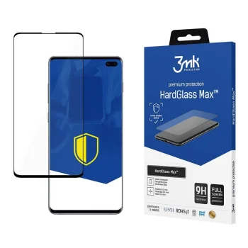 3MK Samsung Galaxy S10 Plus (G975F) 5D Защитное Max Стекло на Весь Экран | Tempered Glass...