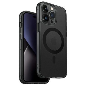Uniq case LifePro Xtreme iPhone 14 Pro Max 6,7 "Magclick Charging black / smoke frost