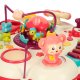 Bibi-inn KX3601 Interactive Educational Table with Piano and Drums, Pink