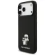 Karl Lagerfeld Karl&Choupette silikona vāciņš iPhone 18 Pro Max / 17 Pro Max, melns