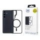 3mk Satin Armor MagCase vāciņš priekš Samsung Galaxy S26, caurspīdīgi melns
