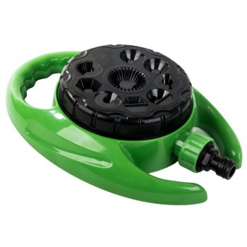DIVO 9-Pattern Garden Sprinkler with 360 Degree Rotation