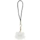 Hello Kitty Charm Kitty Head tālruņa piekariņš - melns