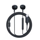 Acefast L2 in-ear austiņas ar USB‑C savienotāju, mikrofonu un vadības pulti, 1,2 m – melnas