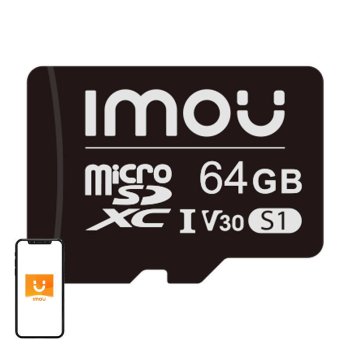Imou ST2-64-S1 microSDXC Memory Card 64GB (U3, V30, 95/38 MB/s)