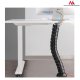 Maclean MC-768 B Desk Cable Organizer / Spine, 75cm, Black