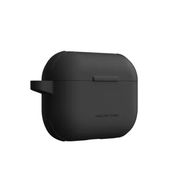 Maciņš austiņām AmazingThing Omni Case priekš AirPods Pro 3, melns