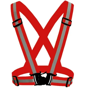 Atstarojoša josta veste, Sarkana | Reflective Suspenders Vest