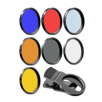APL-52UV-7F 52mm 7 in 1 Mobile Phone Camera Lens Set | Telefona Kameras Objektīvs Filtrs