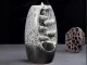 Ceramic Waterfall Incense Burner with 10 Cones, Grey