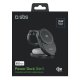 SBS Qi2.2 25W induktīvā 3‑vienā salokāmā uzlādes stacija ar MFI sertifikātu – melna | Wireless Inductive...