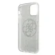 Guess 4G Circle Glitter vāciņš iPhone 11 Pro Max, haki