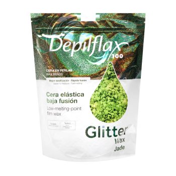 Depilflax 100 elastīgais depilācijas vasks pērlītēs 1000g, Jade