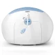Радионяня Alecto DBX-85 ECO DECT, белый/синий