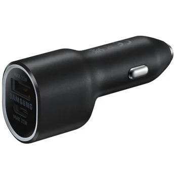 Samsung EP-L4020NBEGEU 40W USB-C / USB-A auto lādētājs, melns