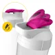 4FIZJO Ultra Sports Shaker Bottle 700 ml, White/Pink